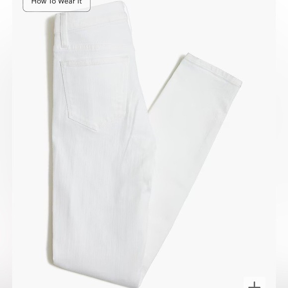 J crew 9" mid-rise skinny jean in signature stretch - Picture 3 of 5